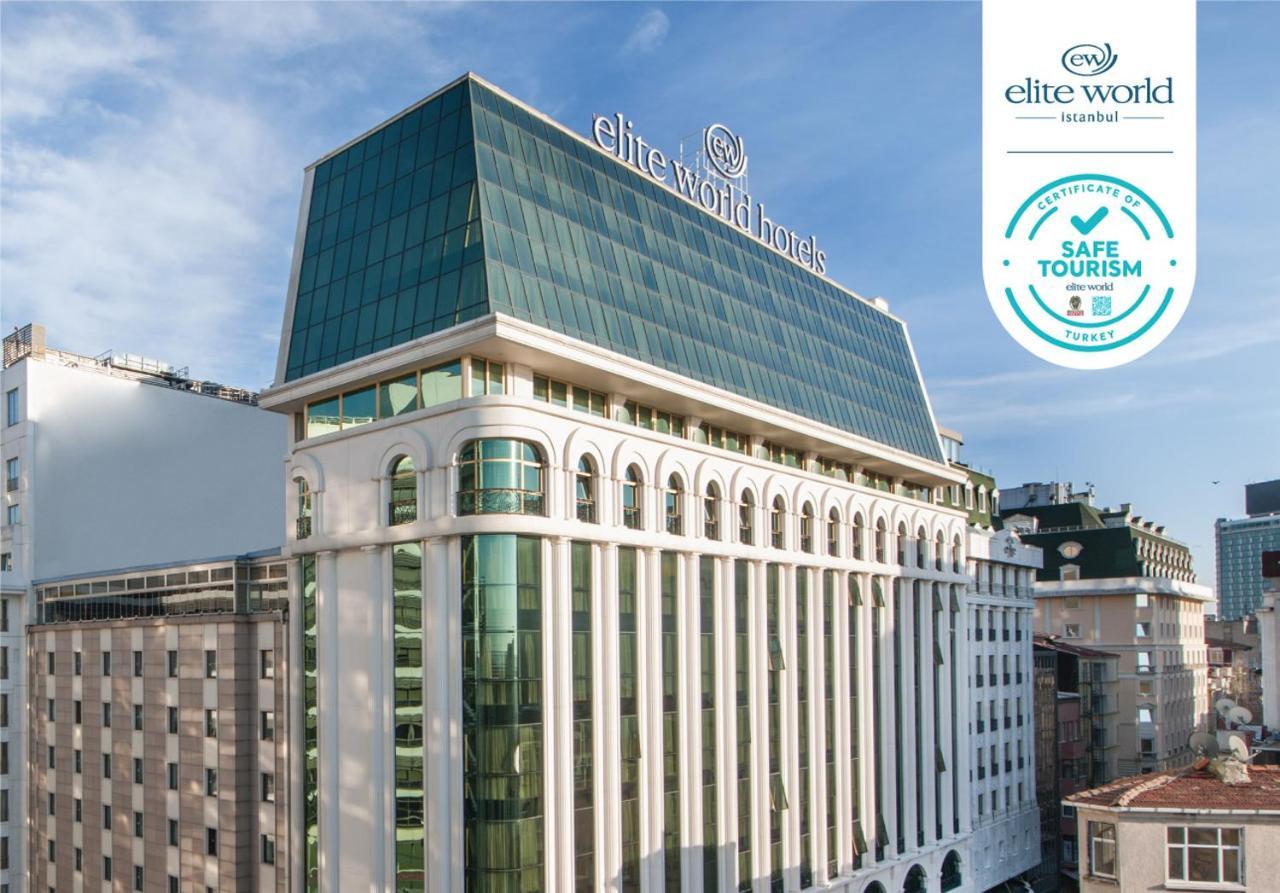 Elite World Istanbul Taksim Hotel Bagian luar foto Elite World Hotel