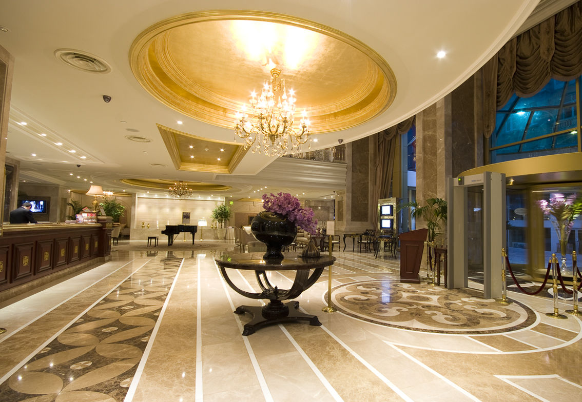 Elite World Istanbul Taksim Hotel Bagian luar foto Lobby