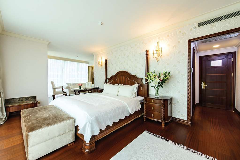 Elite World Istanbul Taksim Hotel Ruang foto A bedroom at the hotel